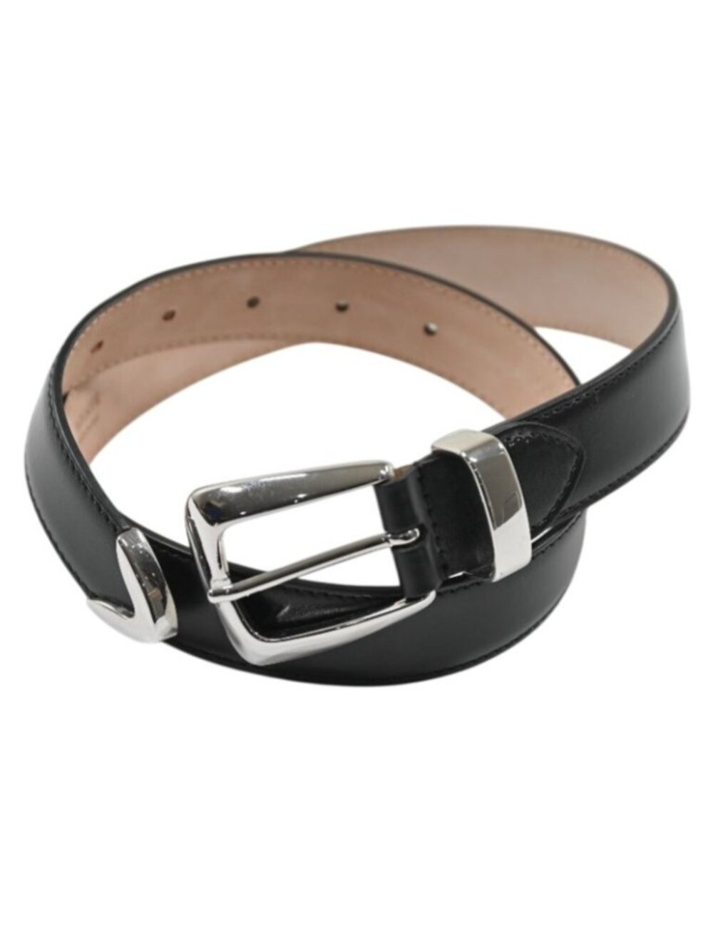 KHAITE Benny Belt in Black